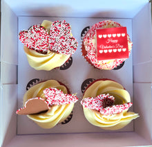 Load image into Gallery viewer, Limited edition: Valentine's Day Cupcakes Made For Two
